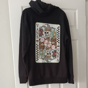 Vans Black Playing Card Graphic Sweater